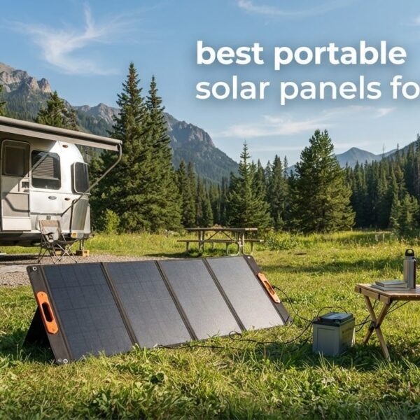 best portable solar panels for rvs