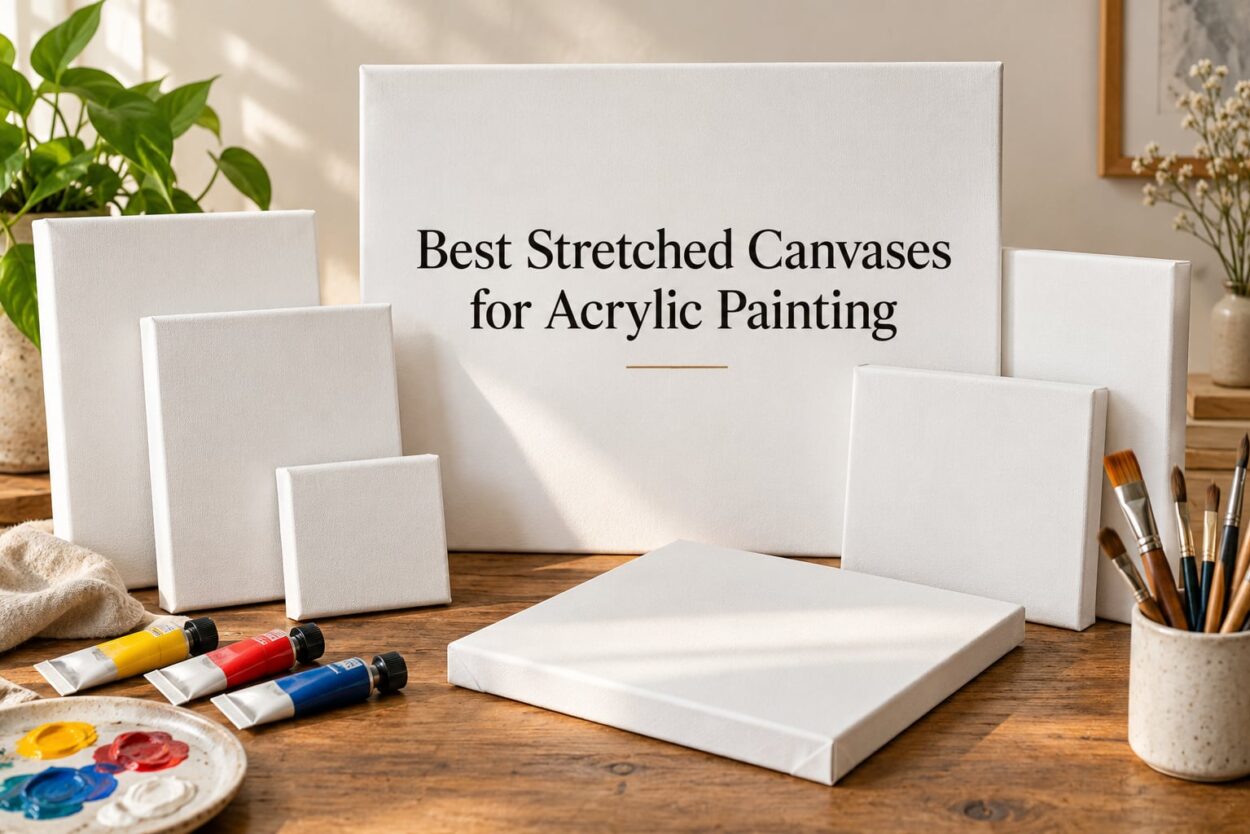 Best Stretched Canvases for Acrylic Painting