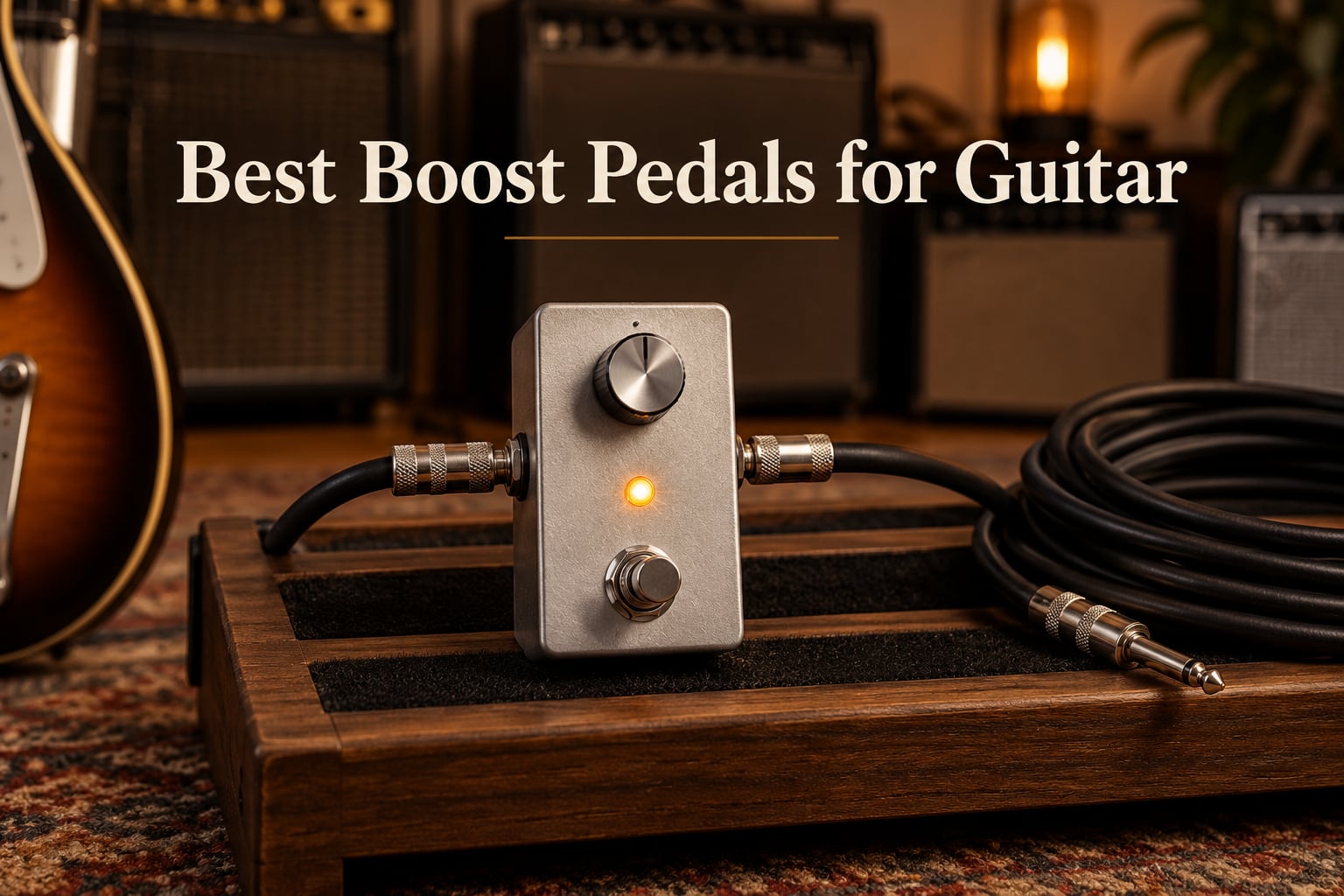Best Boost Pedals for Guitar