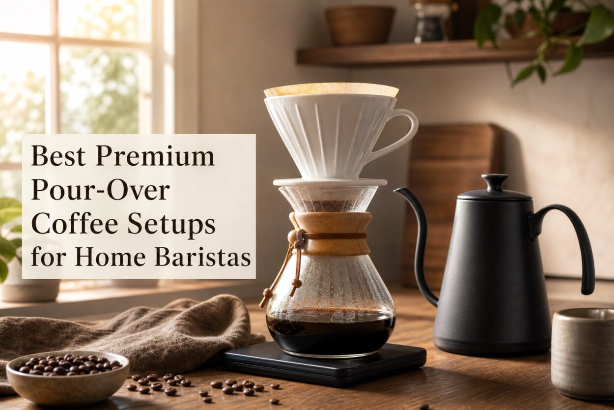 Best Premium Pour-Over Coffee Setups for Home Baristas
