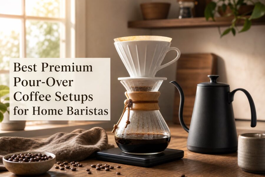 Best Premium Pour-Over Coffee Setups for Home Baristas