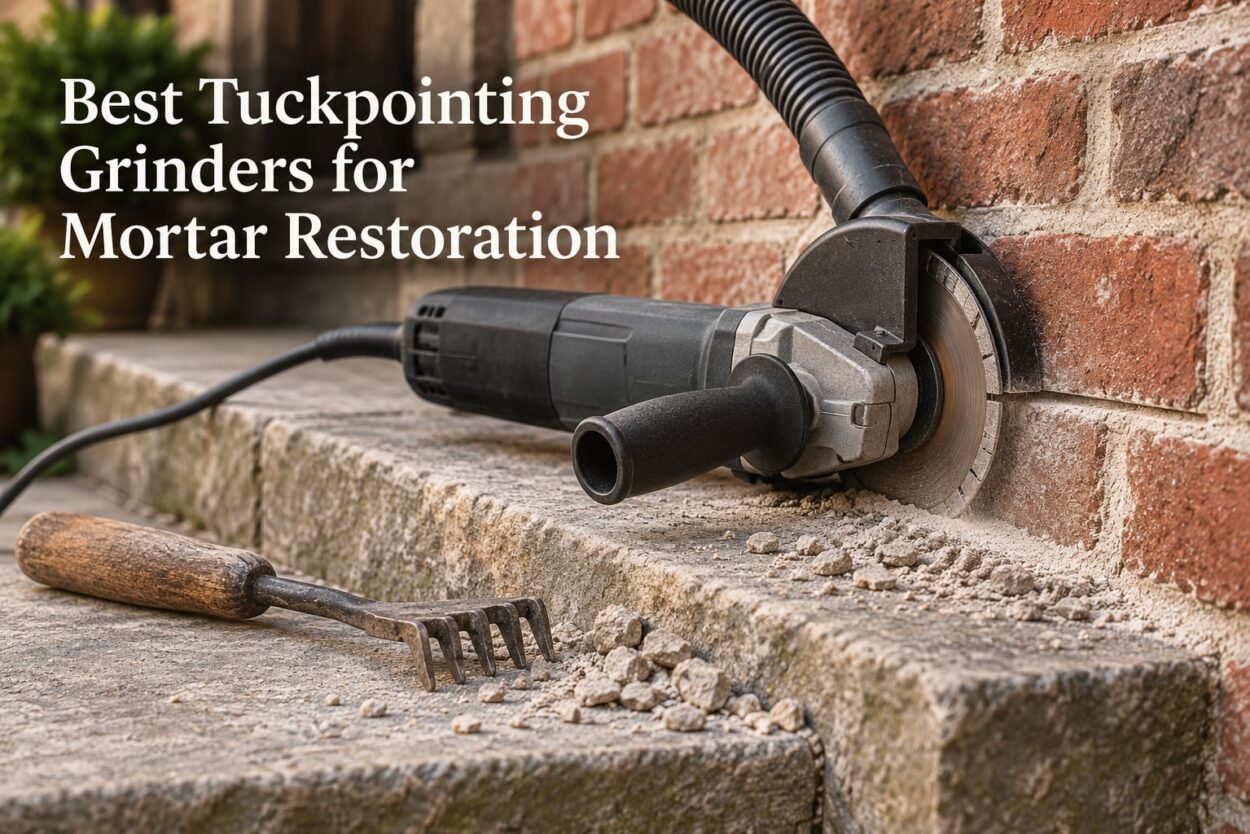 Best Tuckpointing Grinders for Mortar Restoration