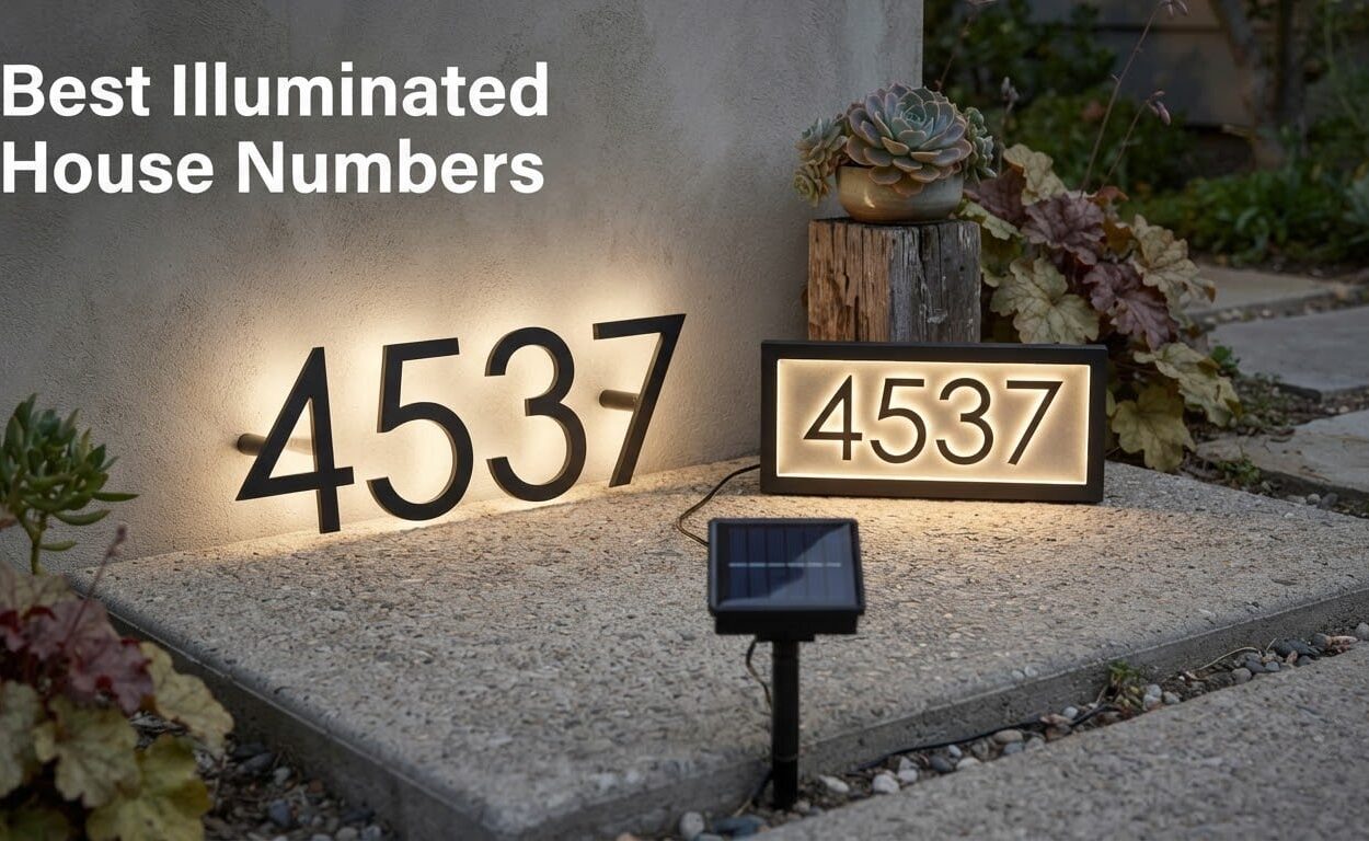 Best Illuminated House Numbers
