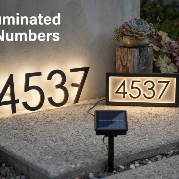 Best Illuminated House Numbers
