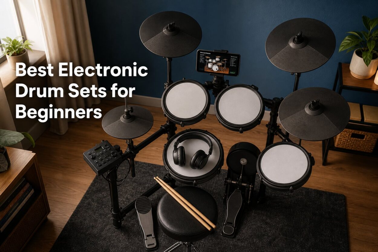 Best Electronic Drum Sets for Beginners