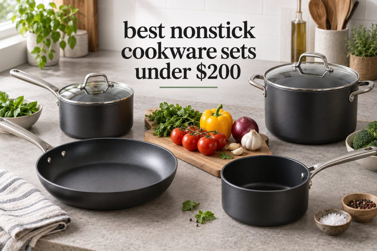 best nonstick cookware sets under $200