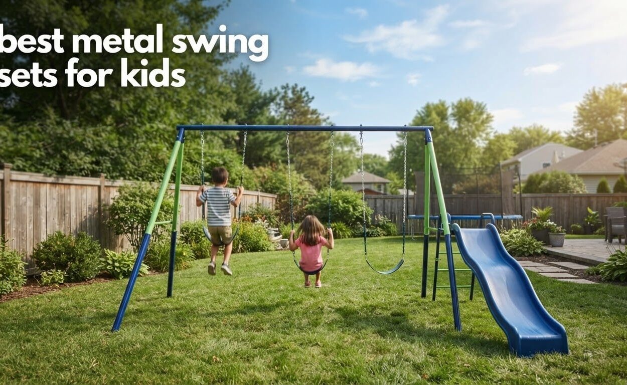 best metal swing sets for kids