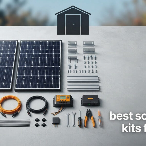 best solar panel kits for sheds