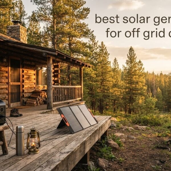 best solar generators for off grid cabins