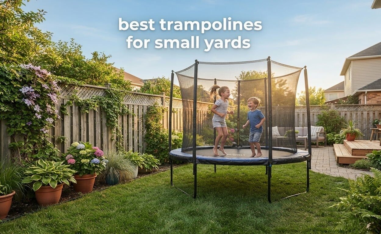 best trampolines for small yards