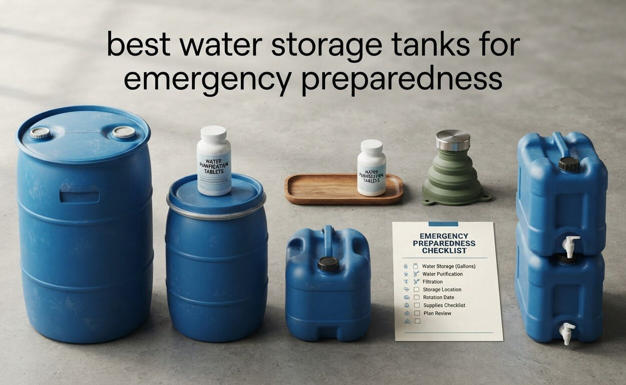 best water storage tanks for emergency preparedness