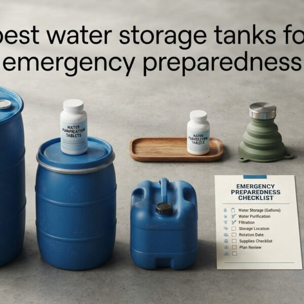 best water storage tanks for emergency preparedness