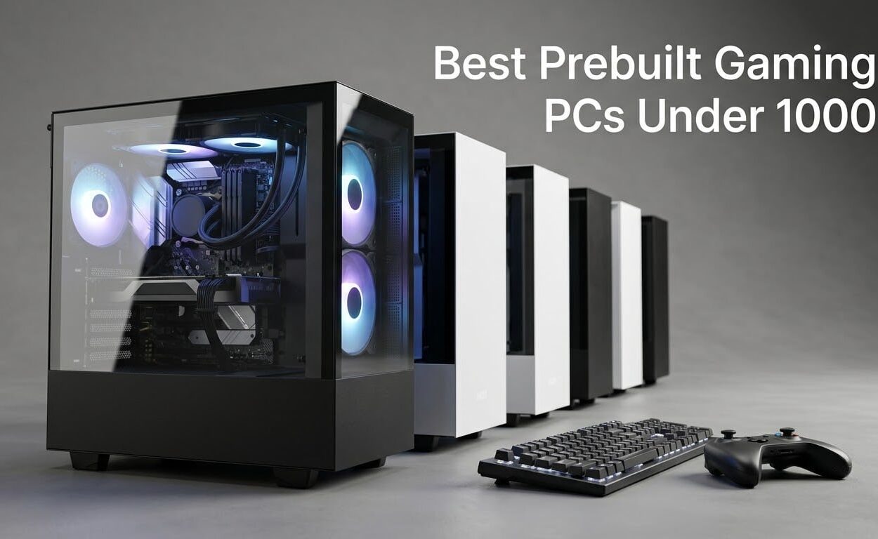 Best Prebuilt Gaming PCs Under 1000