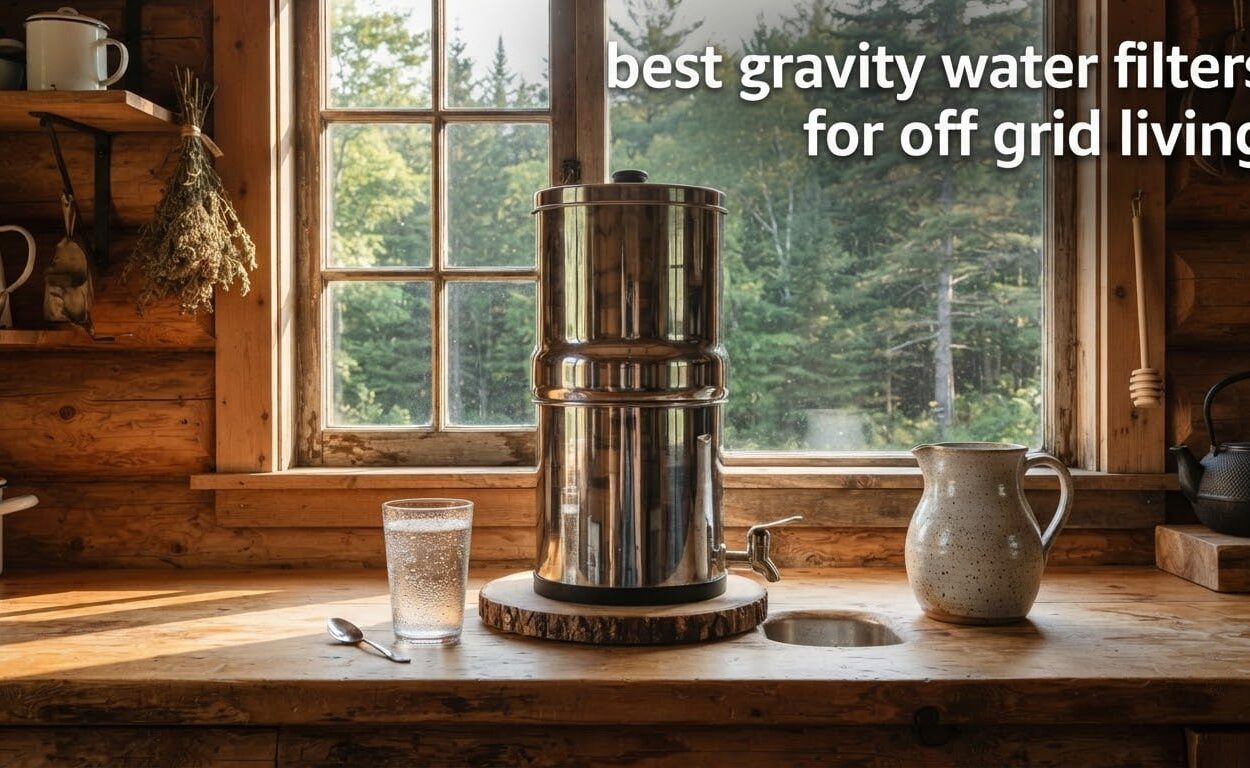 best gravity water filters for off grid living
