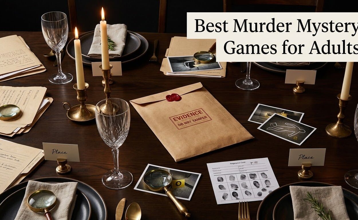 Best Murder Mystery Games for Adults