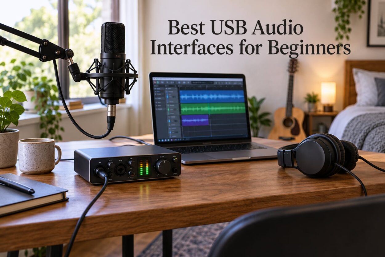 Best USB Audio Interfaces for Beginners